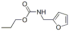 Carbamic  acid,  (2-furanylmethyl)-,  propyl  ester  (9CI) Struktur