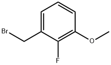 2-氟-3-甲氧基溴苄 结构式