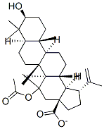 Methyl-3b-acetoxydihydrobetulinate Struktur