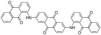 2,6-Bis[(9,10-dihydro-9,10-dioxoanthracen-1-yl)amino]-9,10-anthracenedione Structure