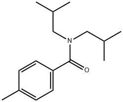 N,N-Diisobutyl-4-MethylbenzaMide, 97% Structure