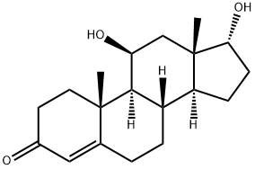 20,21-Dinor Hydrocortisone, 4484-94-0, 结构式