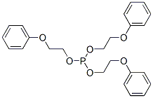 tris(2-phenoxyethyl) phosphite Structure
