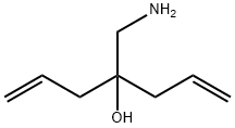 4-AMINOMETHYL-HEPTA-1,6-DIEN-4-OL Structure