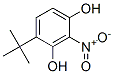 1,3-Benzenediol, 4-(1,1-dimethylethyl)-2-nitro- (9CI) Struktur