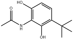 Acetamide, N-[3-(1,1-dimethylethyl)-2,6-dihydroxyphenyl]- (9CI) Struktur