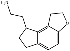 2,6,7,8-Tetrahydro-1H-indeno[5,4-b]furan-8-ylethylamine Struktur