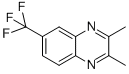 QUINOXALINE, 2,3-DIMETHYL-6-(TRIFLUOROMETHYL)- Structure