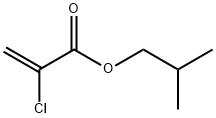 2-Propenoic acid, 2-chloro-, 2-Methylpropyl ester Struktur