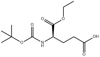 BOC-D-GLU-OET DCHA, 449171-15-7, 结构式