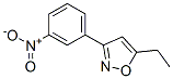 Isoxazole, 5-ethyl-3-(3-nitrophenyl)- (9CI) Struktur