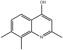 2,7,8-TRIMETHYLQUINOLIN-4-OL Struktur
