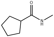 N-甲基环戊烷甲酰胺, 4492-50-6, 结构式