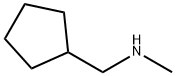 (シクロペンチルメチル)メチルアミン 化学構造式