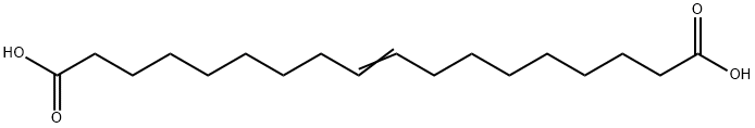 8-Hexadecene-1,16-dicarboxylic acid Structure