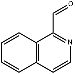 1-异喹啉甲醛 结构式