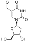 5-formyl-2'-deoxyuridine Structure