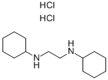 1,2-ETHANEDIAMINE, N,N''-DICYCLOHEXYL-, DIHYDROCHLORIDE Struktur