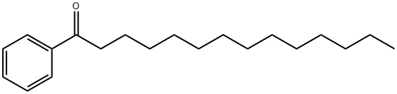 N-TETRADECANOPHENONE Structure