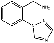 2-(1H-1,2,4-三氮唑-1-基)苄胺 结构式