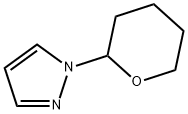 1-(四氢-2H-吡喃-2-基)-1H-吡唑, 449758-17-2, 结构式