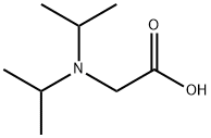 N,N-二异丙基甘氨酸, 44976-83-2, 结构式