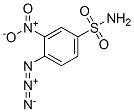 Benzenesulfonamide,  4-azido-3-nitro- Structure