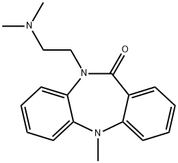 二苯西平,4498-32-2,结构式