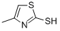 4-甲基噻唑-2-硫醇, 4498-39-9, 结构式