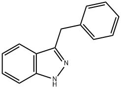 3-(PHENYLMETHYL)-1H-INDAZOLE Struktur