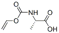 N-vinyloxycarbonyl-L-alanine Structure