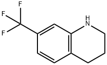 7-(Trifluoromethyl)-1,2,3,4-tetrahydroquinoline Struktur