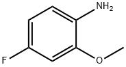 4-氟-2-邻甲氧基苯胺, 450-91-9, 结构式