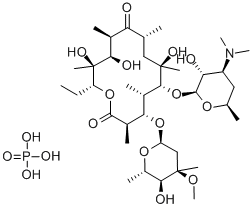 ERYTHROMYCIN PHOSPHATE Struktur
