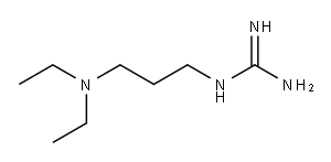 N-(3-二乙基氨丙基)胍, 45017-94-5, 结构式