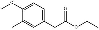 ethyl 2-(4-methoxy-3-methylphenyl)acetate Struktur