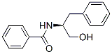S(-)-N-(α-Hydroxymethylphenethyl)benzamide Struktur