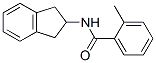 Benzamide, N-(2,3-dihydro-1H-inden-2-yl)-2-methyl- (9CI) Structure