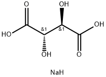 disodium (R*,S*)-tartrate  Struktur