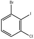 1-BROMO-3-CHLORO-2-IODOBENZENE Struktur