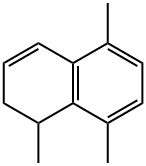 1,2-ジヒドロ-1,5,8-トリメチルナフタレン 化学構造式
