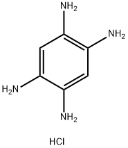 1,2,4,5-苯四胺四盐酸盐,4506-66-5,结构式