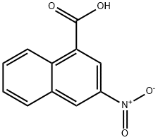 3-NITRO-1-NAPHTHOIC ACID Structure