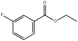 3-氟苯甲酸乙酯,451-02-5,结构式