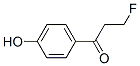 3-fluoro-1-(4-hydroxyphenyl)propan-1-one 结构式