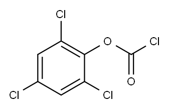 2,4,6-Trichlorophenyl chloroformate Structure