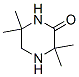 Piperazinone, 3,3,6,6-tetramethyl- (9CI) Structure