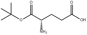 L-グルタミン酸1-tert-ブチル 化学構造式