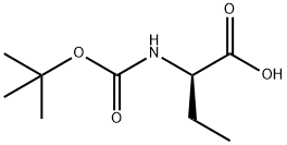 BOC-D-ABU-OH 化学構造式
