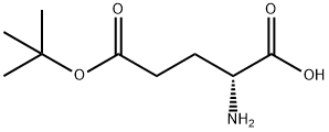 H-D-GLU(OTBU)-OH 化学構造式